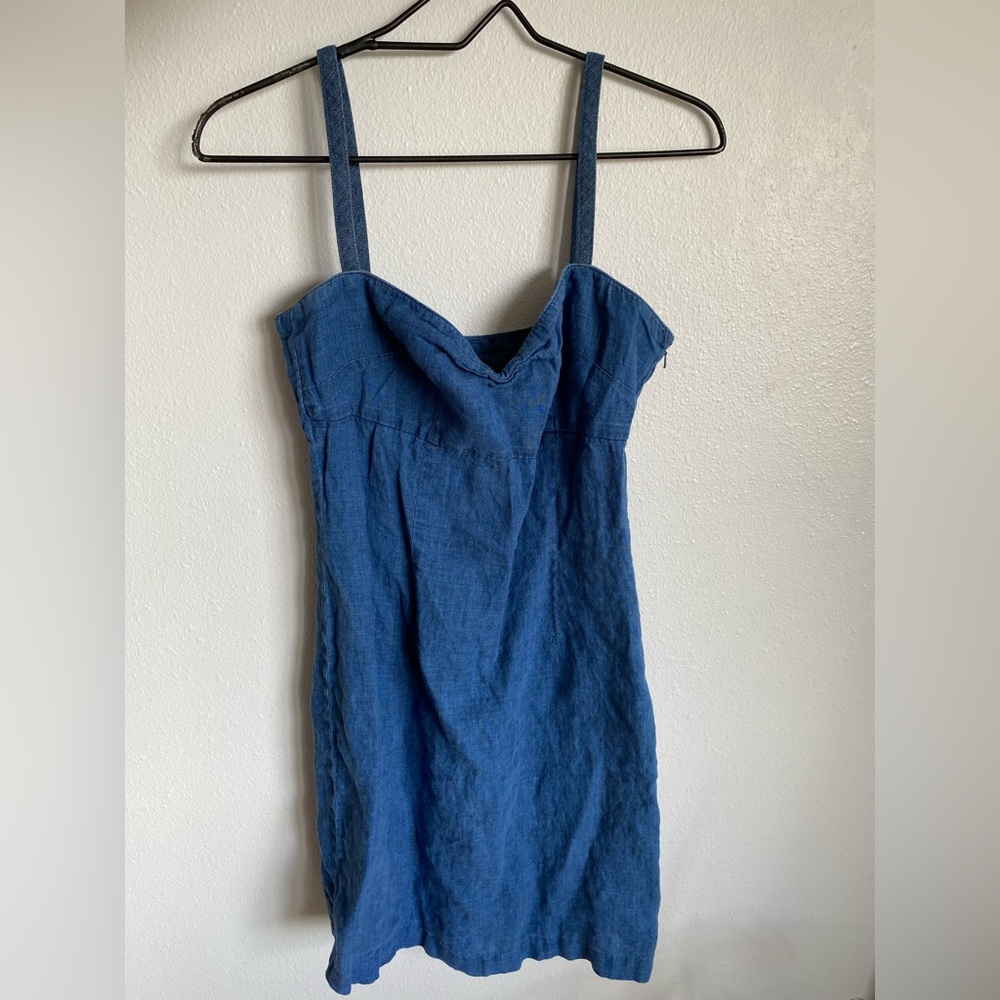 Lauren Ralph Lauren Blue Mini Dress
